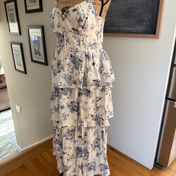 House of Harlow 1960 Floral Tiered Maxi Dress - Picture 6 of 6